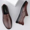 Fashion Comfortable Men Soft-Soled Loafers Versatile Casual Business Shoes Formal Leather Shoes Slip-On Flats Leisure Walk Man Moccasins