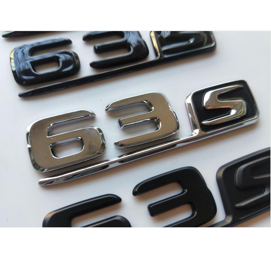 AAVP1 Chrome Letters CLS53 CLS63 Symbols V8 V12 BITURBO 4MATIC Sticker for Mercedes Benz W218 W219 AMG Trunk Fender Emblems