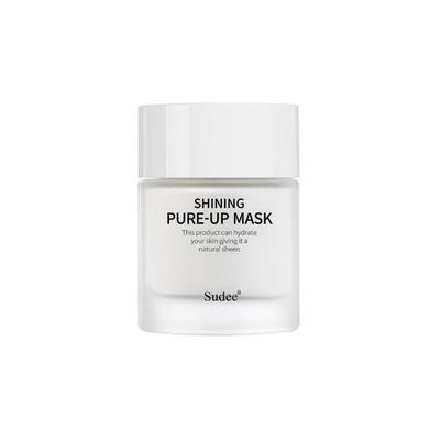 Sudee SHINING PURE-UP MASK/Kompakt ansiktsmaske/BEROLIGENDE RENSENDE MASKE 52ml, Opplysende, Fuktighetsgivende, Koreansk kosmetikk, K-beauty, prøve