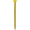 DAIDOHANT Brass Nails, Round Head/Straight, 1.2mm Nominal Diameter X 10mm Length (Pack of 140) 10183049