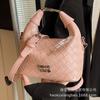 This Year's Popular Bag 2025 New Casual Handbag High-end Casual Versatile Shoulder Messenger Bucket Bag