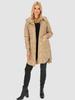WOMEN' QUILTED JACKET WITH SIDE SPLIT