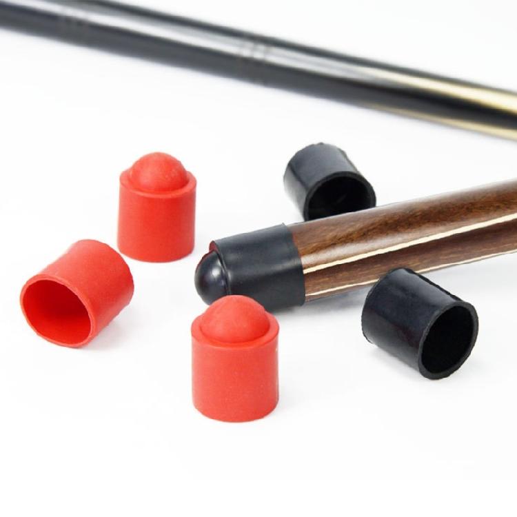 10lots Delicate Billiard Cue Bottom Rod Tail Sleeve Billiard Cue Tip Protectors for Enthusiastic Pool Player