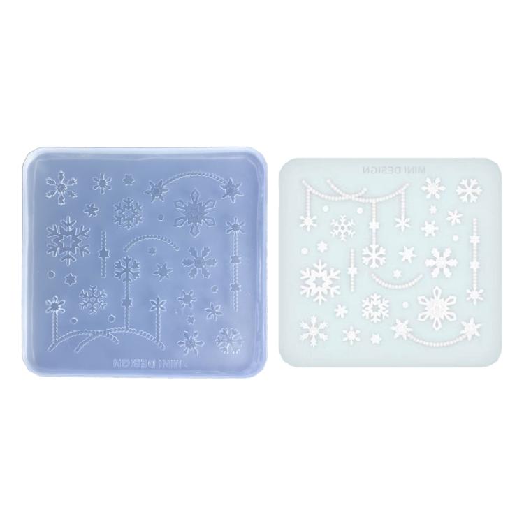 

Snowflake Shaped Nail Art Decoration Moulds Great for DIY Making Crafts 1