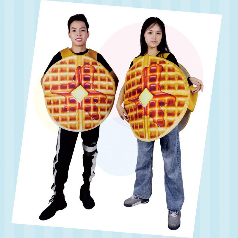 Fun Waffle Cosplay Costumes, for Adults