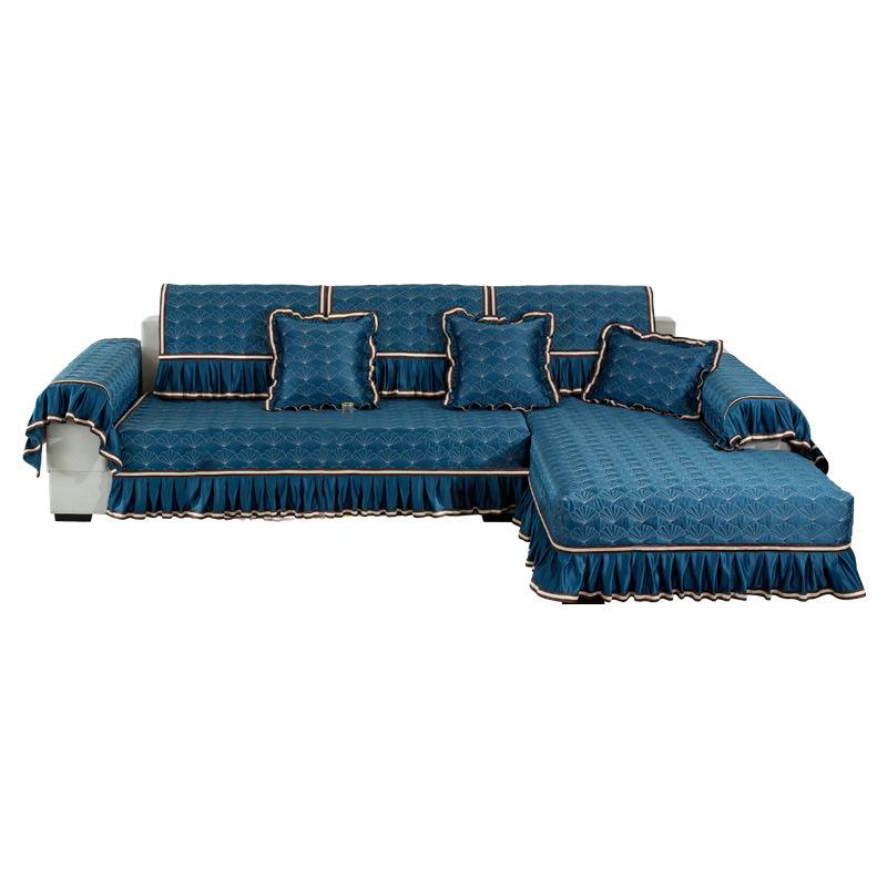 Sofamatte Anti-Rutsch Vier Jahreszeiten Universal Sofabezug All-Inclusive Quilting Einfacher moderner Sommerbezug