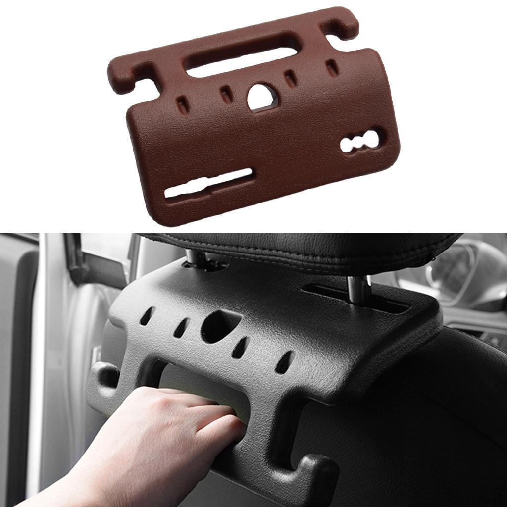 Back Armrest Purse Groceries Multi-Functional Organizer Holder Car Backrest Clothes Rack Hook Pocket