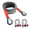Car Tow Strength 5 To 35 Car Emergency Rope for Snowy Natural Easy To High Cargo Car Stuck Car Emergency Escape Universal Type 35 Rope, Tons,