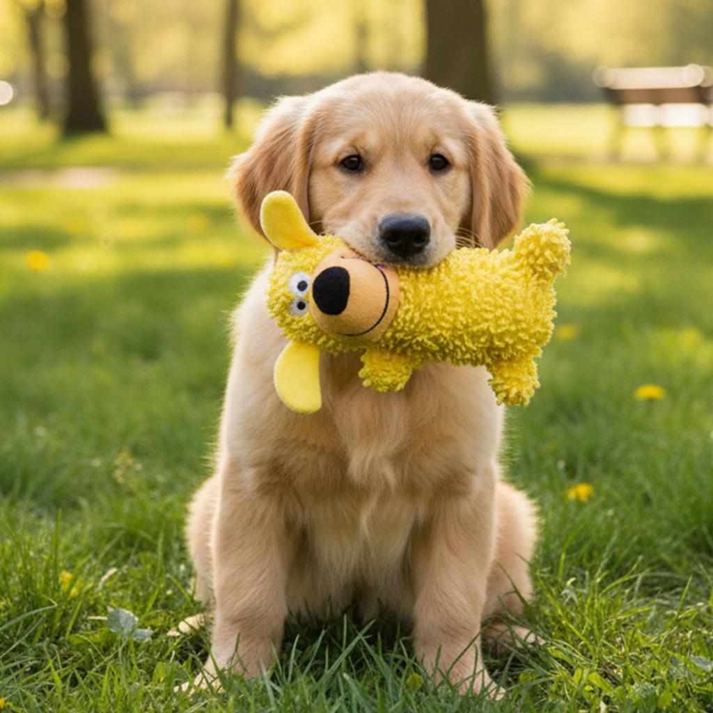 Stuffed Puppy Chew Toy Keep Them Busy Soft Plush Dog Toys Protect Dental Health for Small Animals Pets Training Puppies