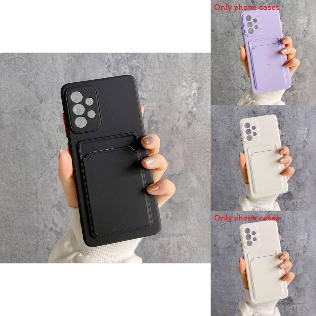 For Samsung Galaxy S23 Tpu Protective Case With Card Holder Drop Resistant For Mobile Accessories