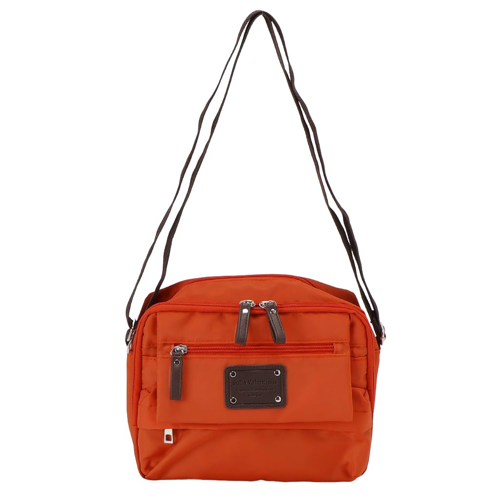 

Женская оранжевая сумка через плечо Sofia Valentino 2508-49F2