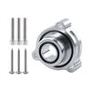 FOR Ford Fiesta/Mustang/Fusion/Edge/Escape/Transit/Bronco 1.5 1.6 2.0 2.3 2.7L Billet Aluminum Red Blow Off Valve Adapter