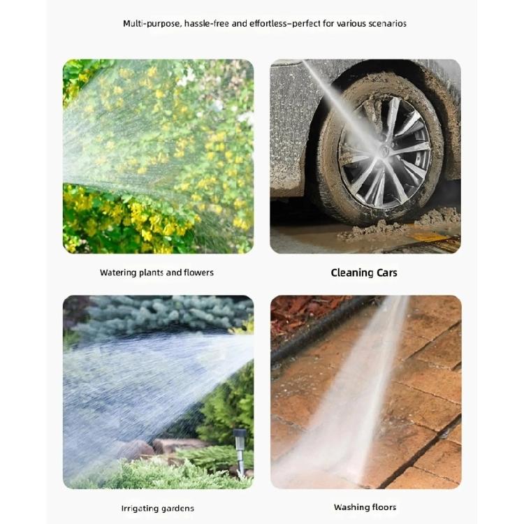 Extended Length Water Spray Guns With Multiple Attachments Alloys Water Sprayer For Gardening Cleaning And Agriculture