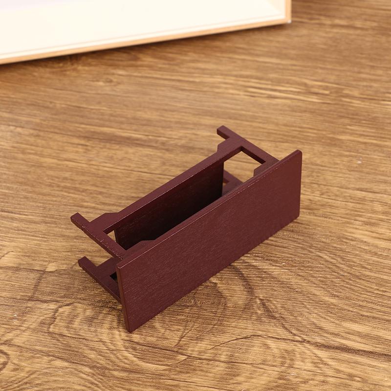 1Pc 1/12 Dollhouse Kitchen Room Furniture Dining Wood Table For Doll House