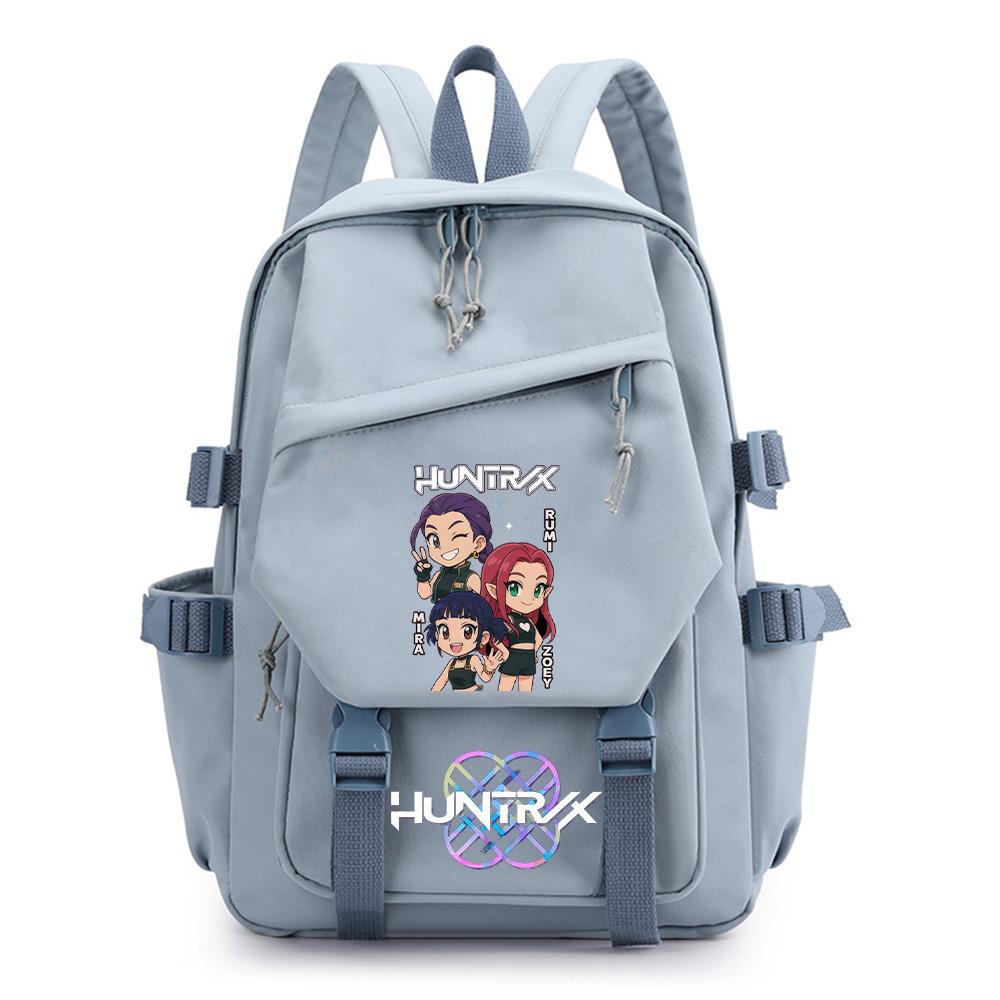 Anime Kpop Dämonenjäger Bedruckter Rucksack für Teenager Jungen Mädchen Schultasche Kinder Schüler Buchrucksack Damen große Kapazität Reisetasche Kindergeschenk Mochila
