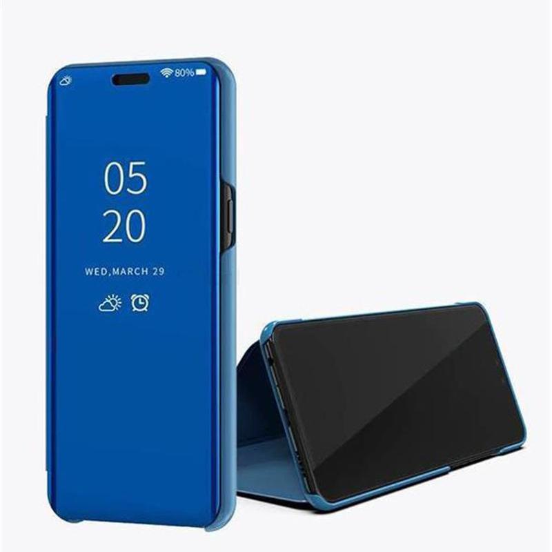 

Роскошный зеркальный кожаный чехол-подставка с откидной крышкой для OPPO Realme C21 C17 C15 C12 A54 A74 A94 A53 A73 A93 A95 A5 A9 A52 A92 A72 4G 5G противоударные чехлы Realme 8i