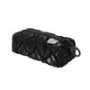 Puffer Leather Pencil Case For Women Vanilla Aesthetic Pencil Pouch With Zipper Stationery Make Up Storage Bag