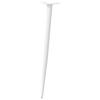 Vidaxl Coffee Table Legs, 4 Pcs, White, 72-73 Cm, Steel