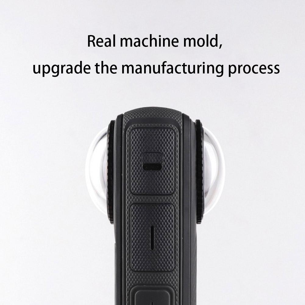 Lens Guards for Insta360 X4 Rotating Protector Cover Anti-Scratch Front Back Camera Lens Guards Cap Protective Guard Accessories