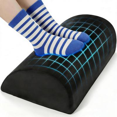 Footrest for Under Ankle Reversible Pressure Suitable for Use In Car or Perfect Gift Desk, 2-in-1 Multi-functional, Support, Lightweight, Design,