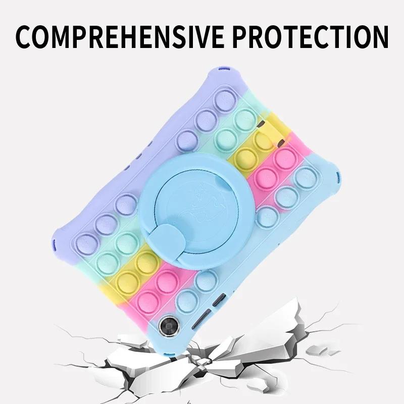 Kids Case For Tab M10 3rd Gen TB328FU Plus 10.6 TB125FU M11 TB330FU Tablet Cover Xiaoxin Pad 11 360 Rotating Stand Fundas
