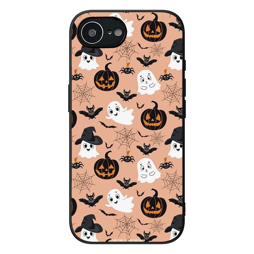 Halloween Little Ghost with Pumpkin Cover for Motorola Moto Edge 50 30 Fusion 40 NEO Ultra Pro E14 G20 E15 G35 G84 G13 G53 Case