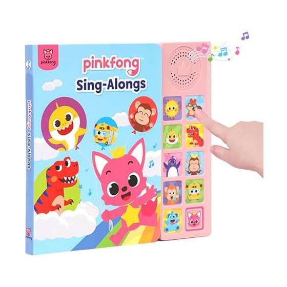 Pinkfong Поем вместе Звуковая книга Звуковая книга с английскими песнями