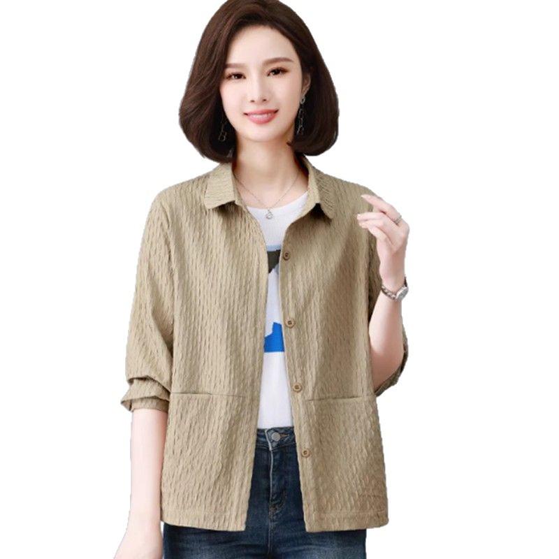 Stylish Casual Women's Long-Sleeve Short Jacket - Slimming Fit, Spring/Autumn 2026