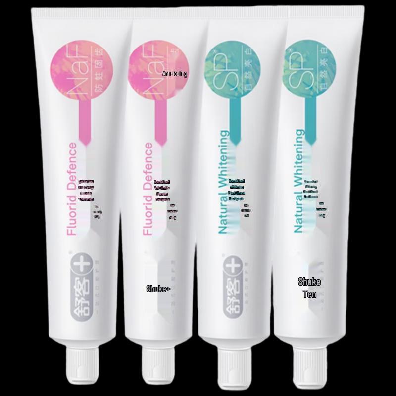 Shuke Anti-Cavity & Whitening Toothpaste Set