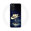 Case - Maniacase - Xiaomi Redmi Note 11s 4G - Nike Logo - Gold - Starry Night