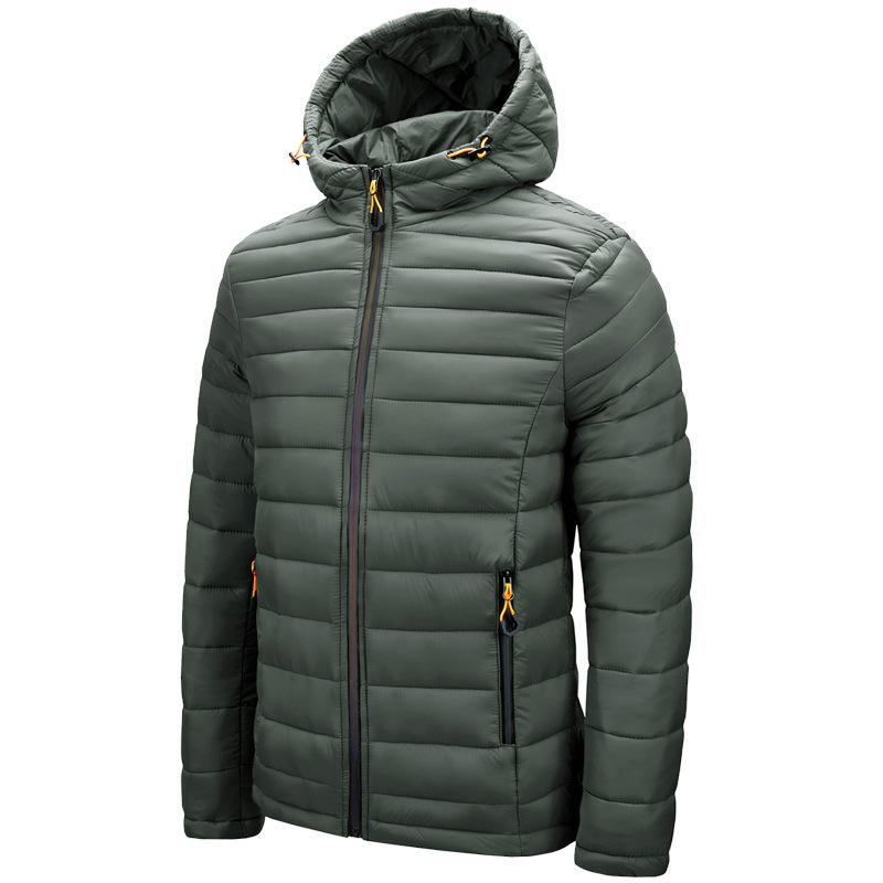 clothes, hooded winter warm and light winter coat, top can be printed logo