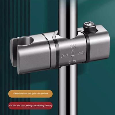 Creative Adjustable Shower Bracket Universal Shower Rail Slider Bar Holder Showerhead Lifting Rod Clamp Holder Replacement