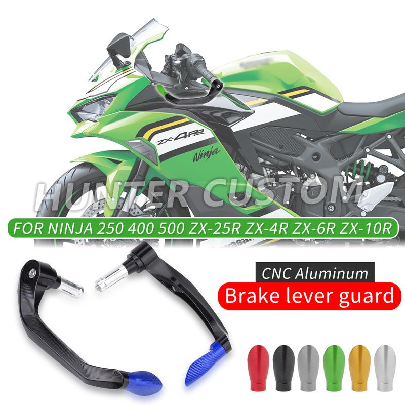 Motorrad Bremshebel Schutz Für Kawasaki Ninja 250 400 500 ZX4R ZX4RR ZX6R ZX10R Lenker Bremskupplungshebel Handschutz