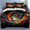 Musical swirl artwork. Bedding Duvet cover sets Duvet covers Pillowcases gifts (1 * Duvet Cover 2 * Pillowcases, without duvet insert)