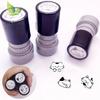 Cute Cartoon Black Kitten Stamp Lovely Shape Journal Stamps DIY Scrapbooking Decoration Collage Signets For Your Choice