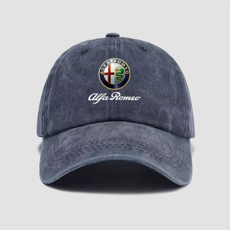 For Alfa Romeo ReQHub Caps Car Baseball Caps Outdoor Adjustable Casual Sunscreen Hat For Alfa Romeo Giulietta 159 147 156 166 Mito Giulia GT Stelv