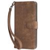 Compatible Nokia C02 Leather Case: Flip Stand with Card Slot & Magnetic Lanyard