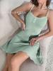 New European and American lace suspender lace ribbed nightdress fashionable and sexy casual loungewear pajamas women