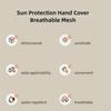 Breathable Summer Handlebar Muffs 3D Design Waterproof Sunshade Cover Easy To Install Sun Protection Hard Shell Motorcycle