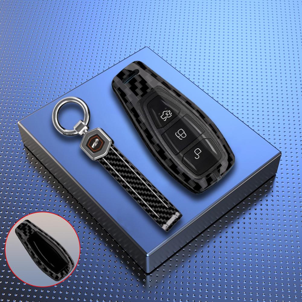 Zinc Alloy Car Key Pack Case For Ford St Line Fiesta Focus Mondeo Ecosport Kuga Puma Edge Escape