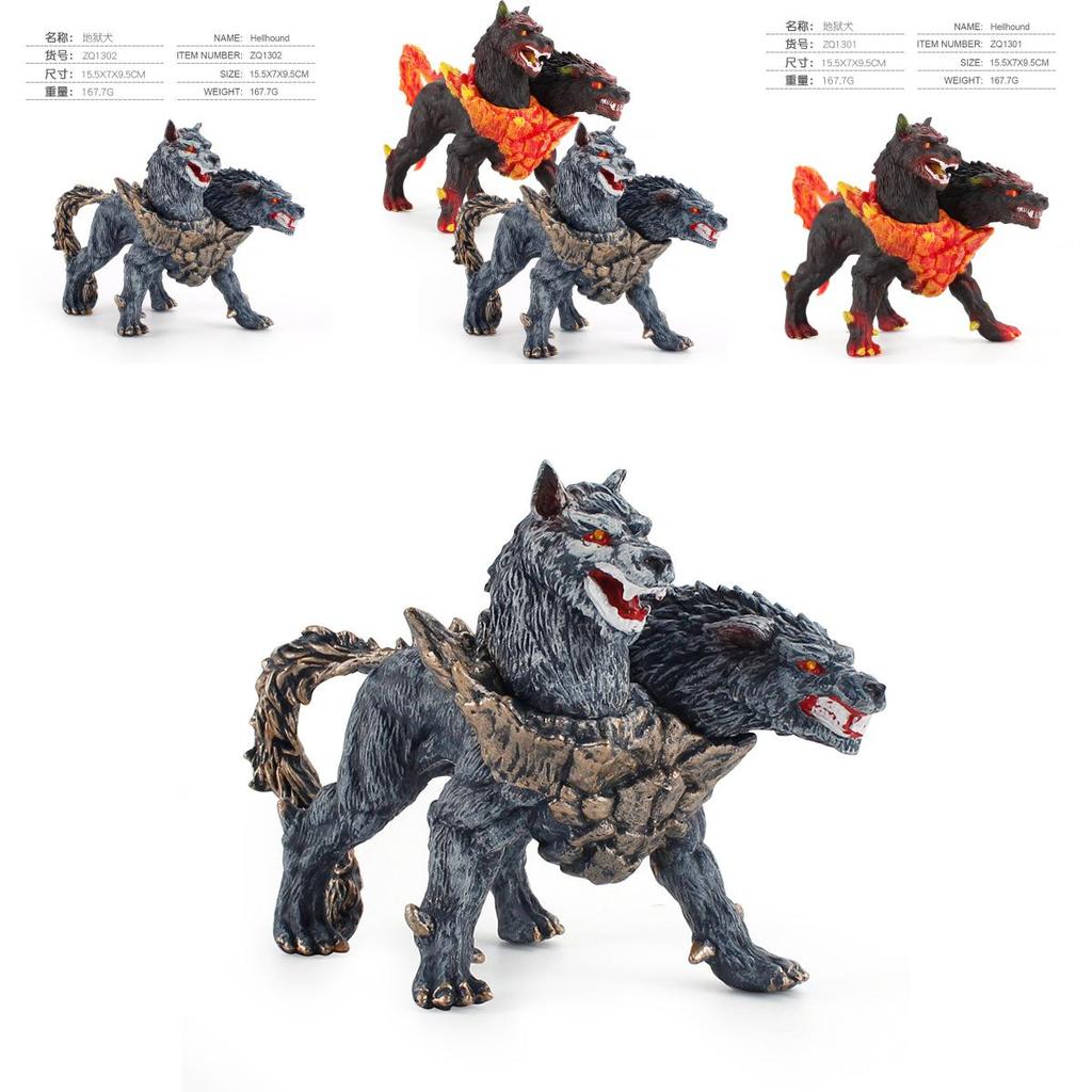 Nordic Mythology Hellhound Pvc Resin Display Statue For Home Decor
