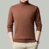 Turtleneck Men's Wool Sweater Autumn and Winter Trend Casual Bottoming Knitted Sweater Fine Imitation Wool Sweater Sweater Men
