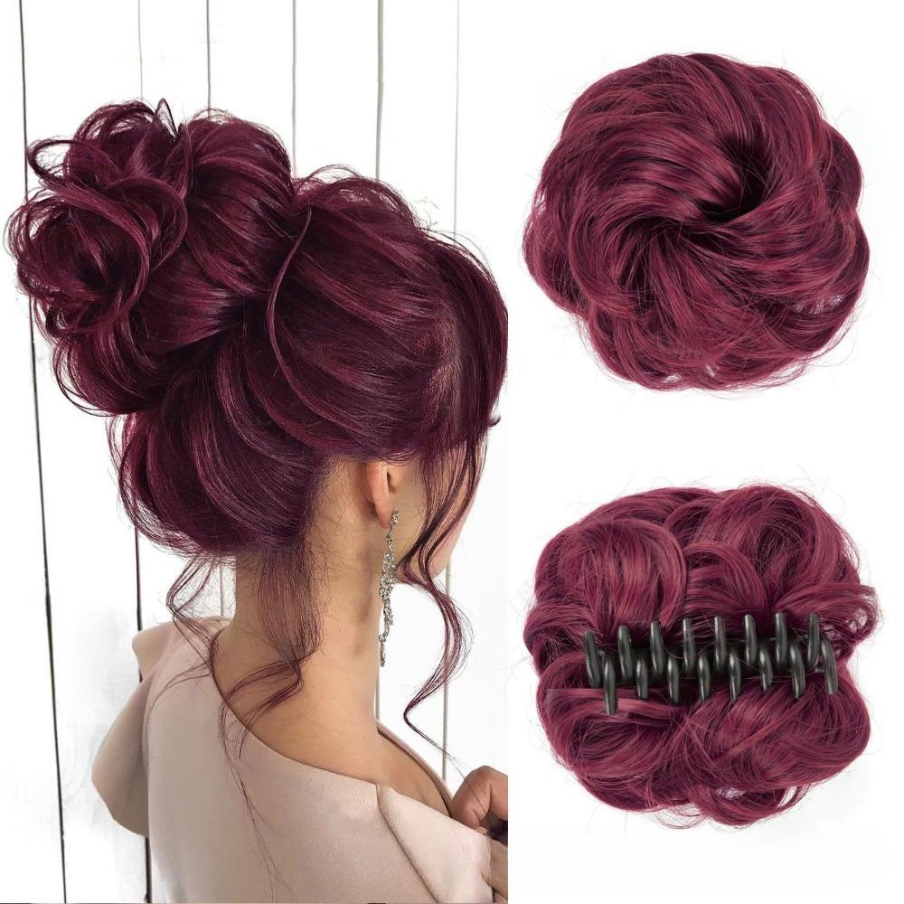 Tembel Saç Topuzu Yapıcı | Büyük Kabarık Toka Klipsi