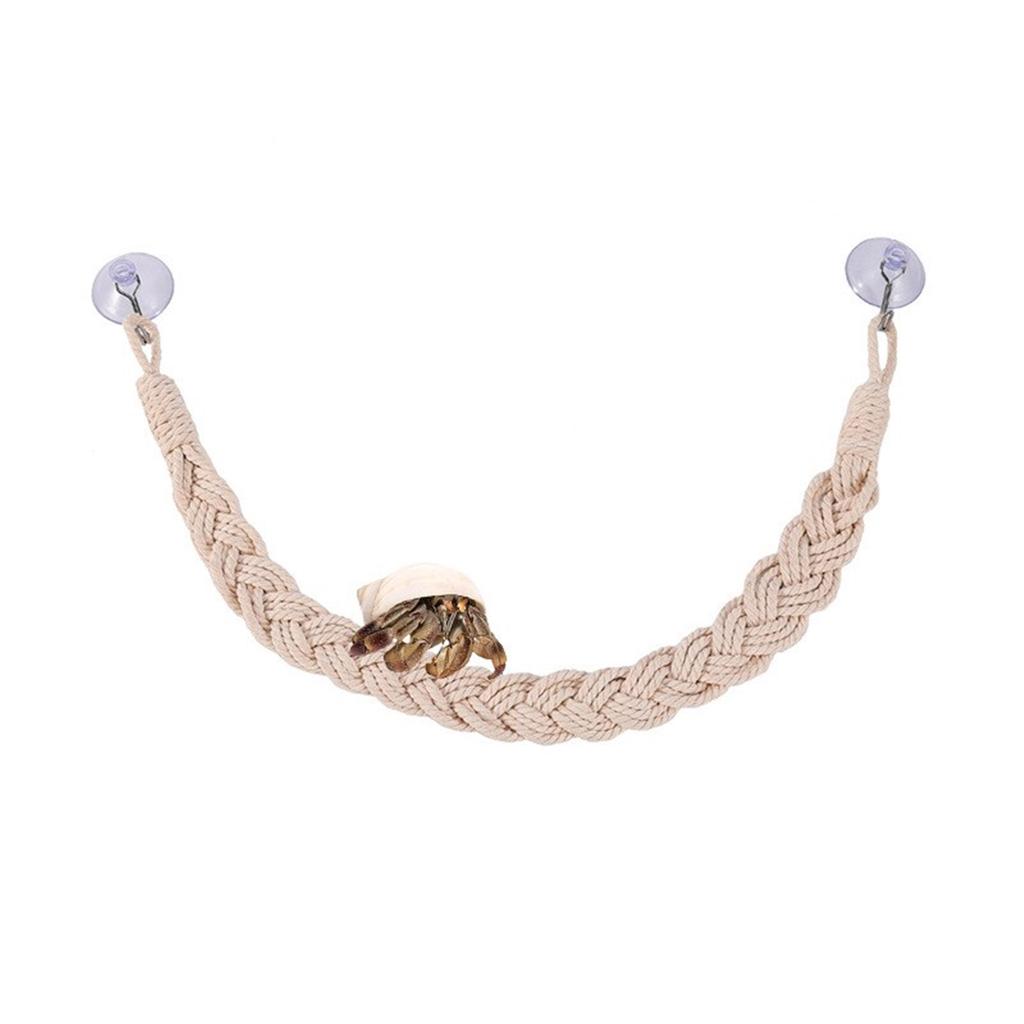 2pack Climbing Rope Snake Climbing Equipment Tree Frog Habitat Enhancement for Exotic Pet Enrichment