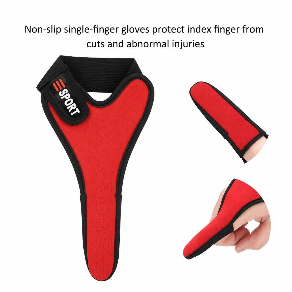 3PCS Polyester Fishing Gloves with Elastic Band Fishing Finger Gloves  Fishing Activity