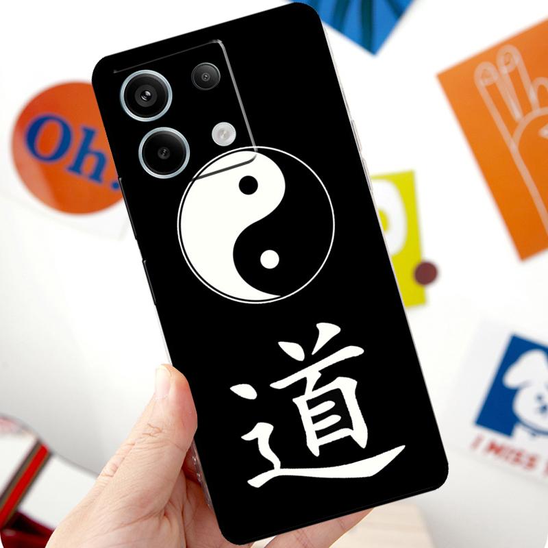 Eight Diagrams Taiji Yin Yang Funda For Xiaomi Redmi Note 14 13 10 11 12 Pro 10S 11S 12S Case For Redmi 15 13C 12C 10C 14C