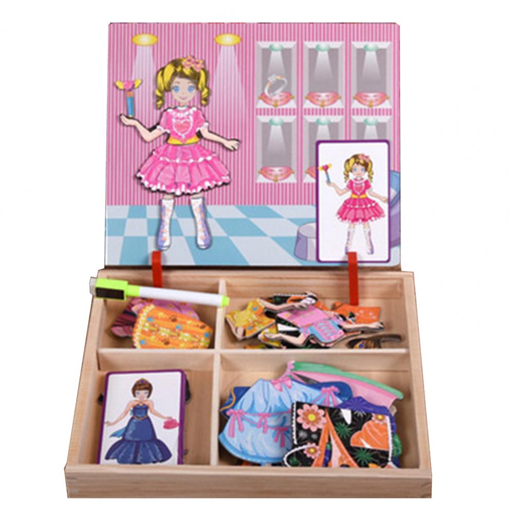 

Magnetic Whiteboard Educational Magnetic Block Puzzle Board Game For Logic Thinking Training With Facial Feature Vehicle Themes