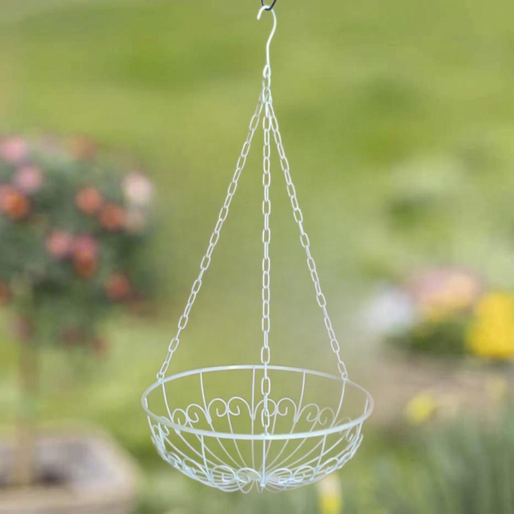 Minimalist & Stylish Iron Rustic Hanging Basket