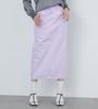 Lee Standard Wardrobe Denim Light Size S Skirt, Spring/Summer, Women's, LL2625-208, Purple,