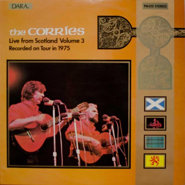 

Виниловая пластинка CORRIES Live From Scotland Volume 3 PA015 Dara 1975 UK CountryFolk Б/у